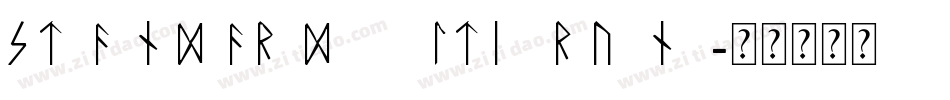 Standard Celtic Rune字体转换